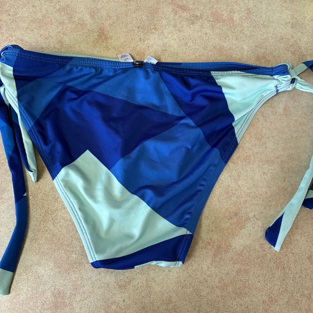 NWOT La Vie En Rose Aqua Blue Bikini Size Small - Picture 10 of 12